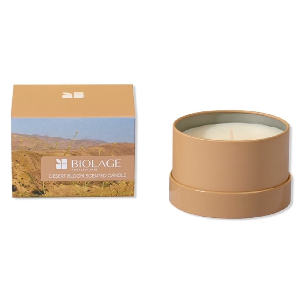 BIOLAGE PROFESSIONAL DESERT BLOOM SCENTED CANDLE.